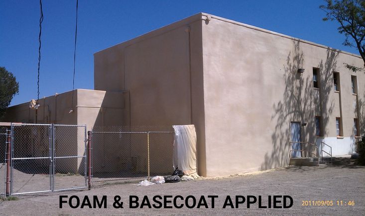 4foam basecoat applied