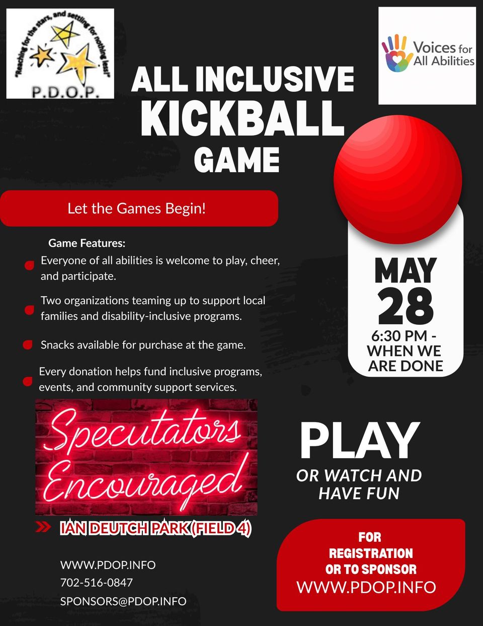 Kickball flyer