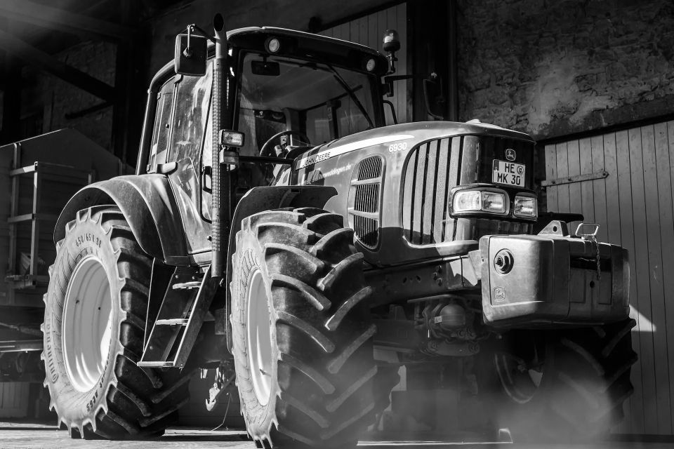 agriculture industry bw