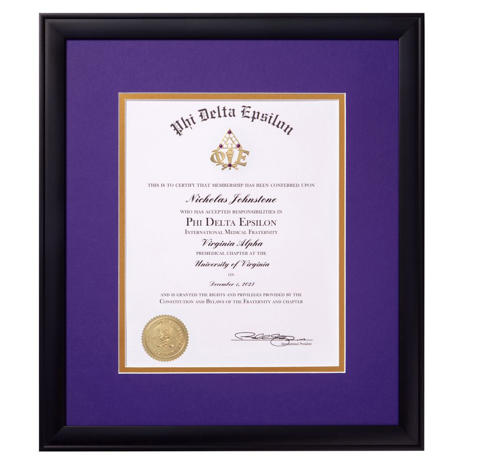 Pde mc framed