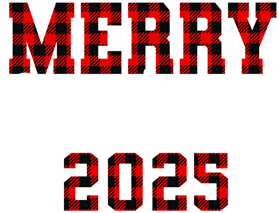 Seasons   christmas merry christmas 2025 plaid red white 2