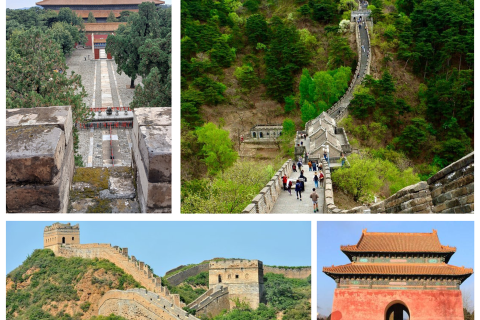 Badaling great wall and ming tombs8