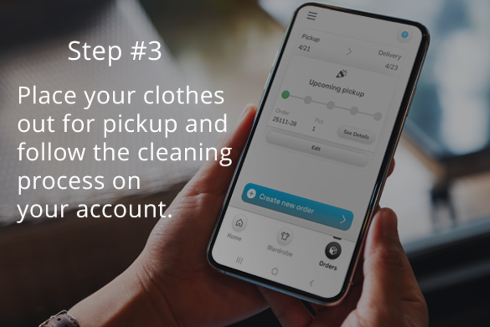Customer app order tracking instructions 2