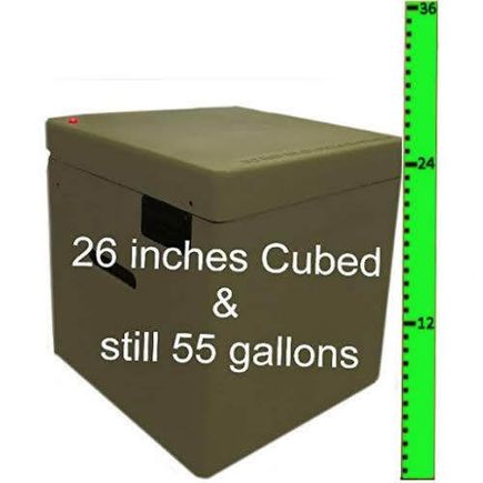 Automatic solar misting defeat bugs system 55 gal residential guaranteed to win your outdoors with ricky bobby usa large 68 closed cube with yardstick
