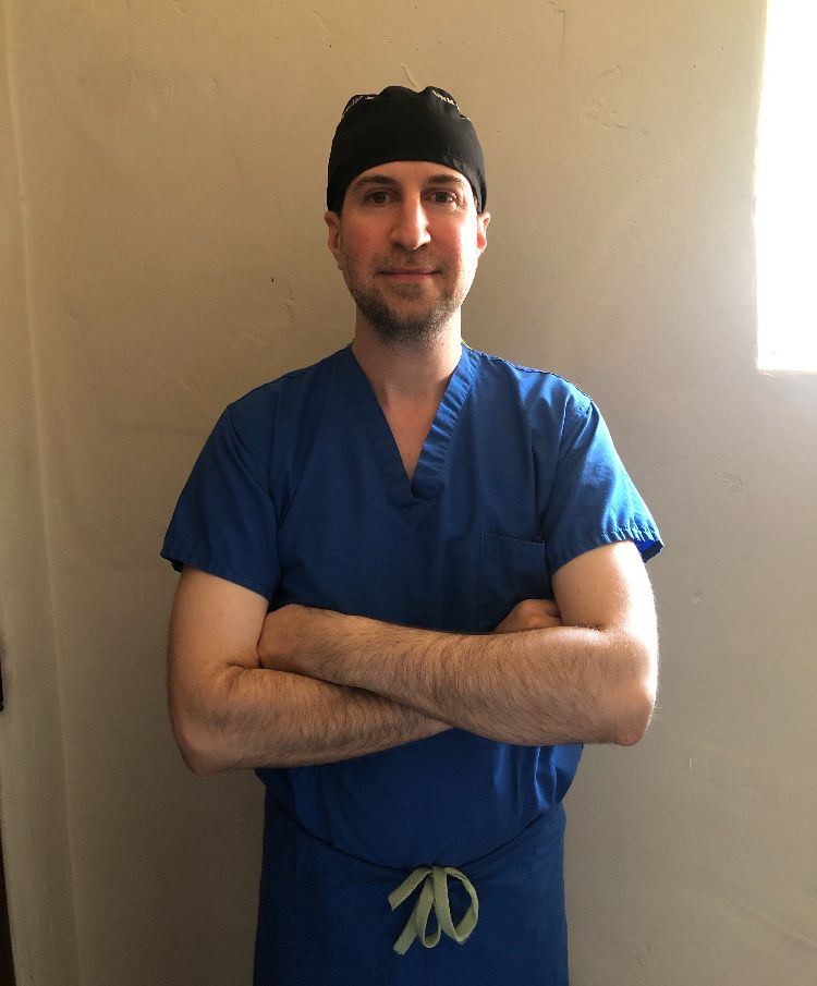 Dr. paul kaloostian scrubs picture