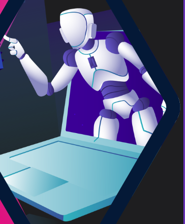 Robot out of computer