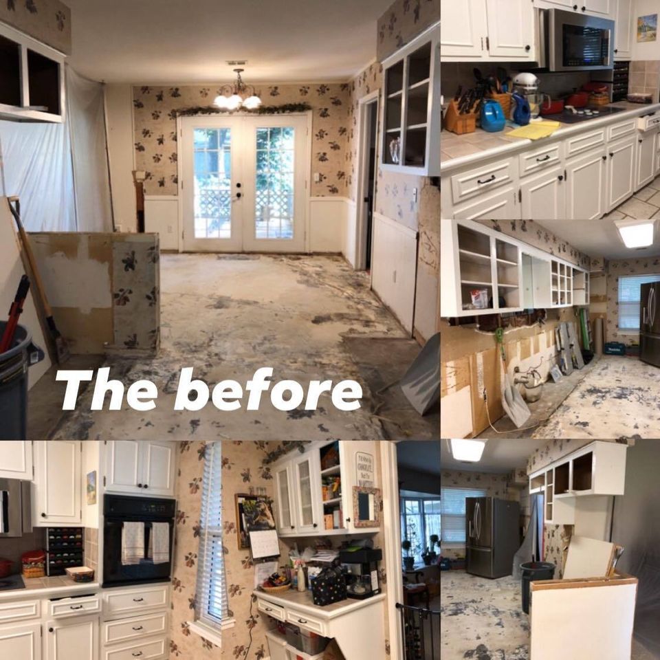 3d solutions general contractors   tulsa oklahoma   full complete kitchen remodel galley style new countertops cabinets before photos