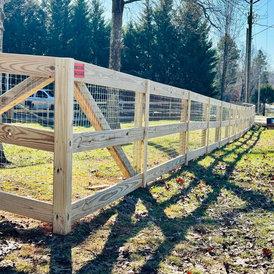 3rail farm fence