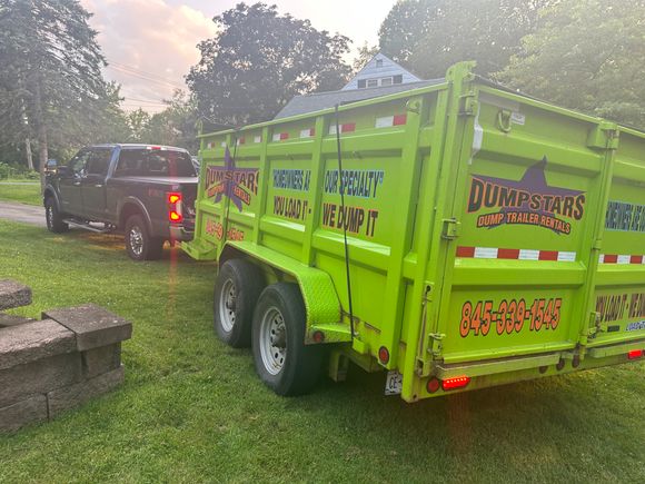 Dumpstar Dump Trailer Rentals roll off unit