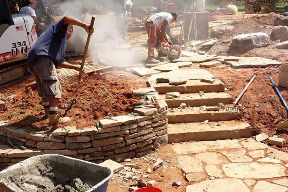 Landscape construction