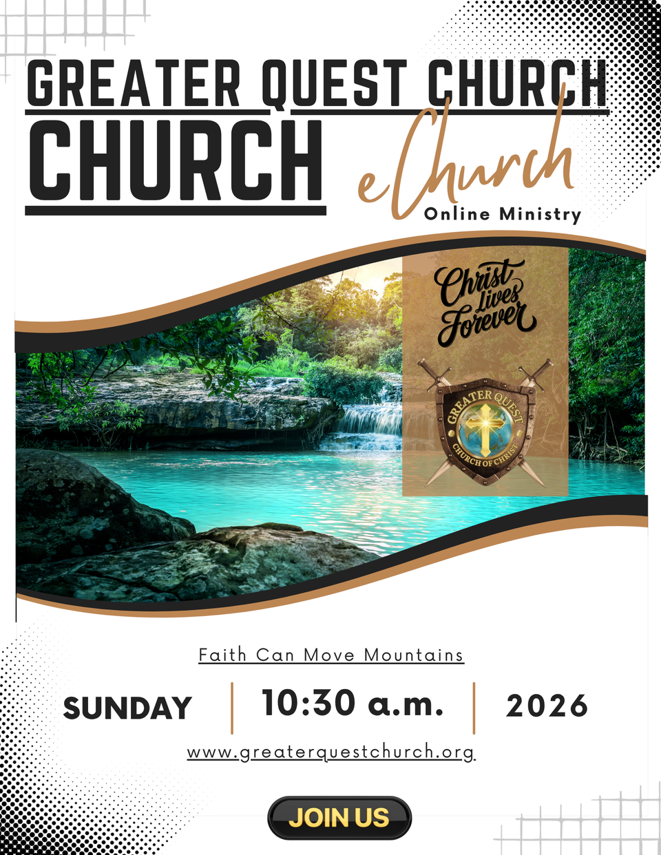 Greater quest church online