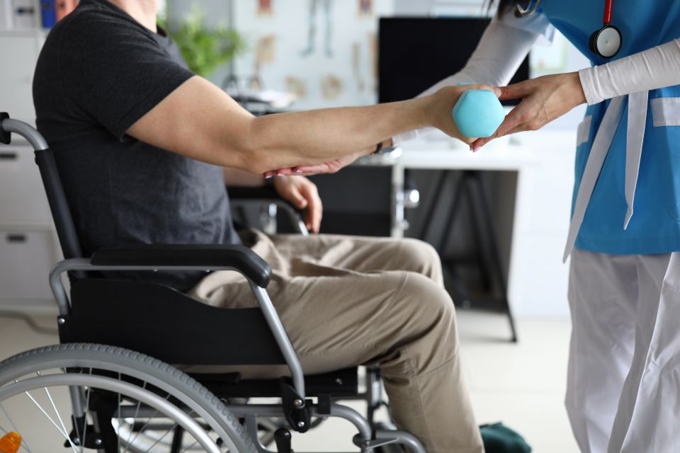An image representing compassionate support and web design for in-home care providers.