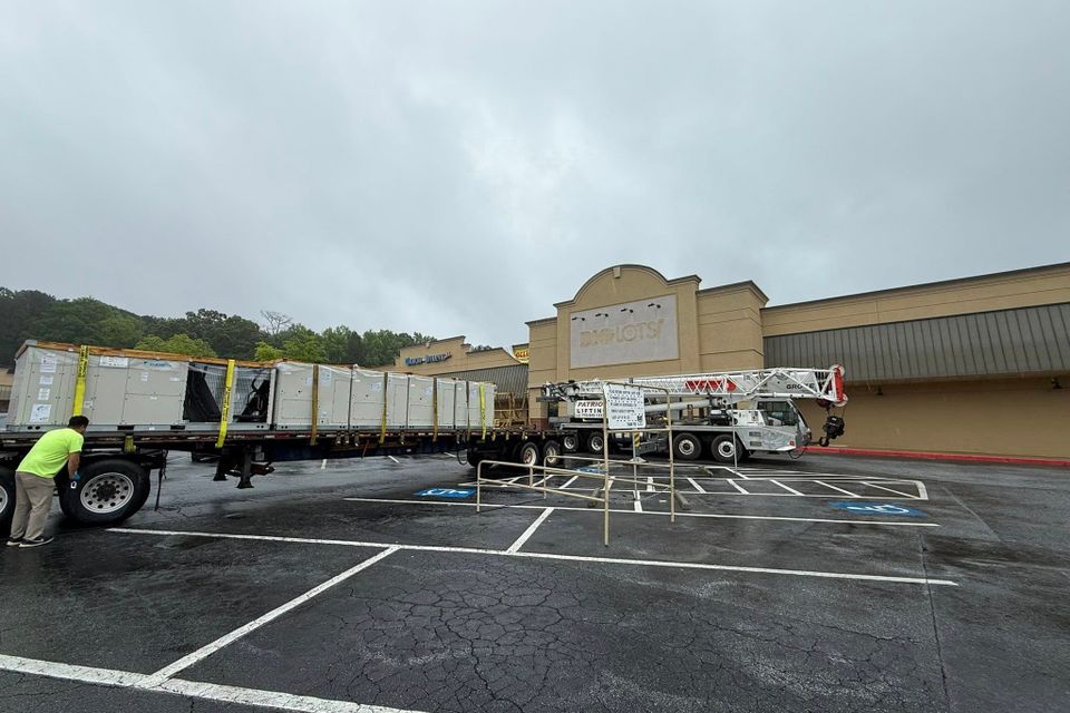 Commercial ac crane big lots