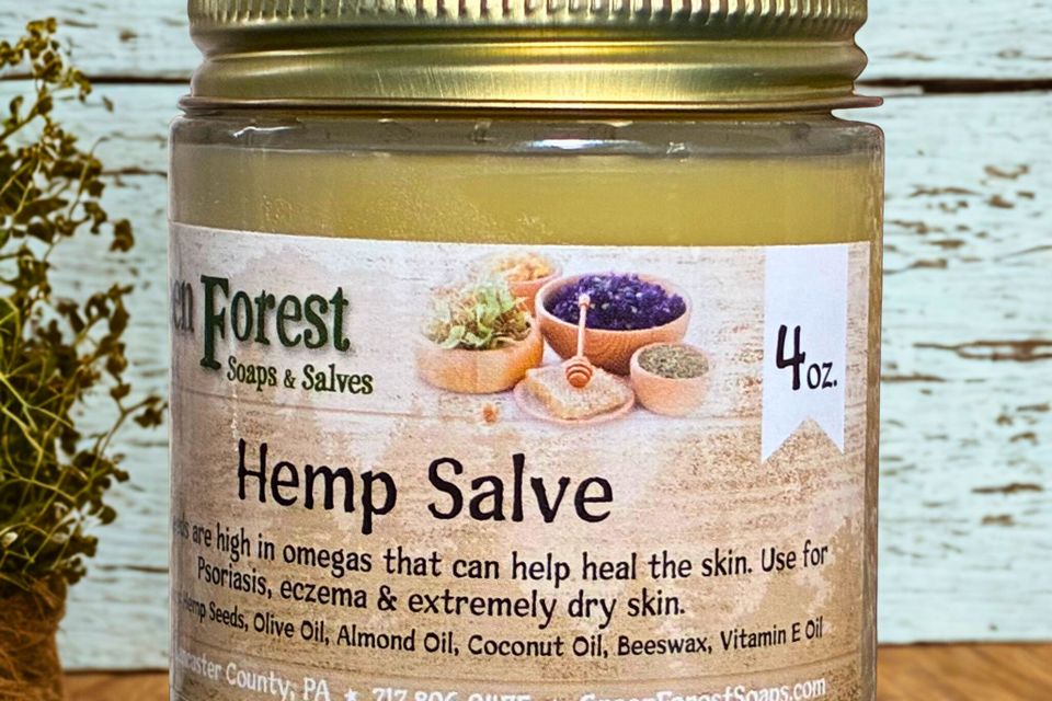 Hemp salve 4 oz.