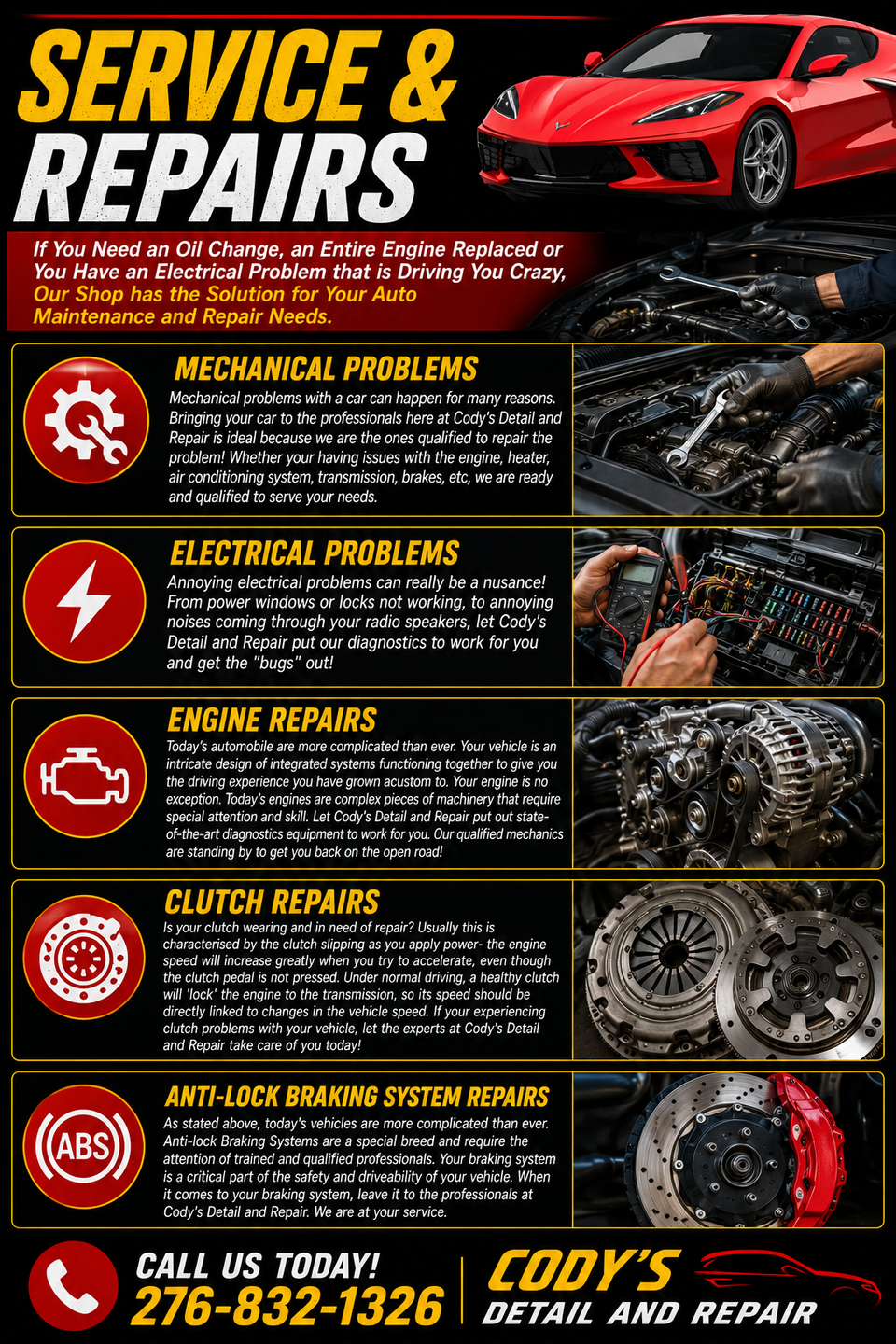 Fb ad4 service and repairs