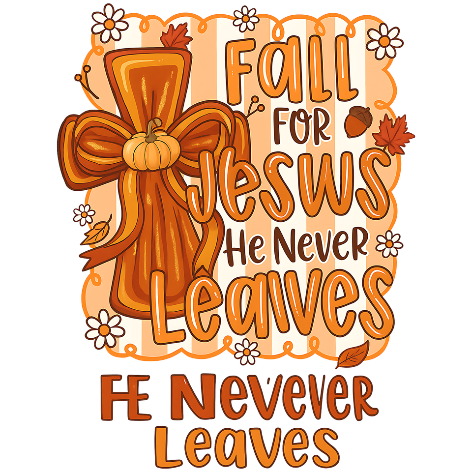 Faith   fall for jesus