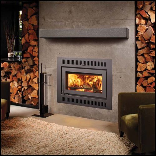 Wood fireplaces