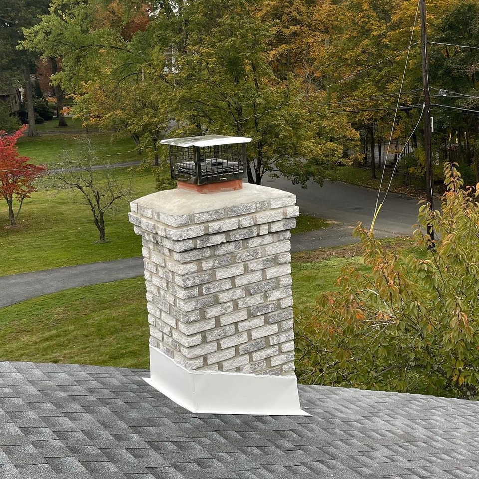 New chimney poured in Hillsborough NJ