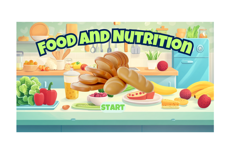 Food   nutrition   kids interactive quiz game