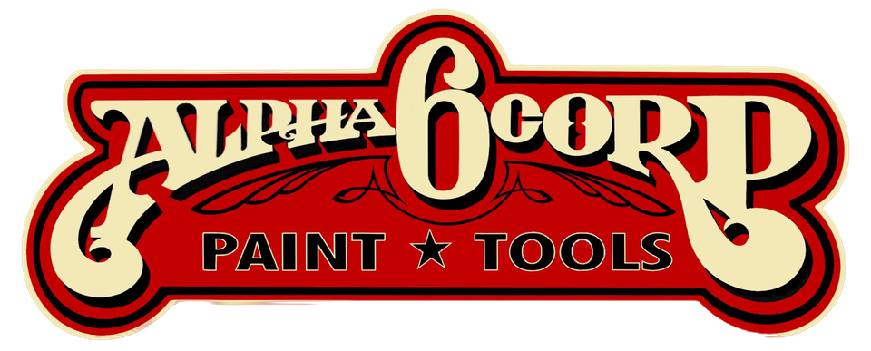 Alpha 6 Corp paint tools and supplies