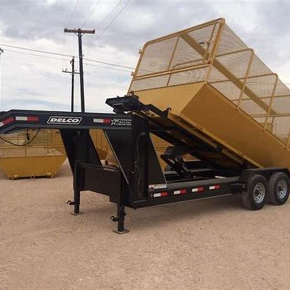 Roll off dump trailers 4