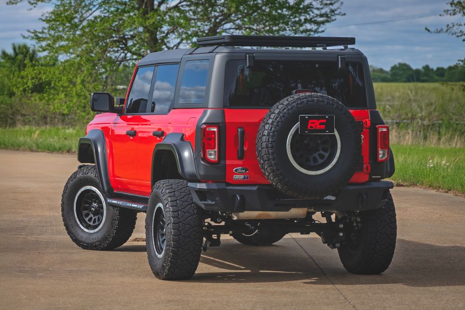 Red Ford Bronco