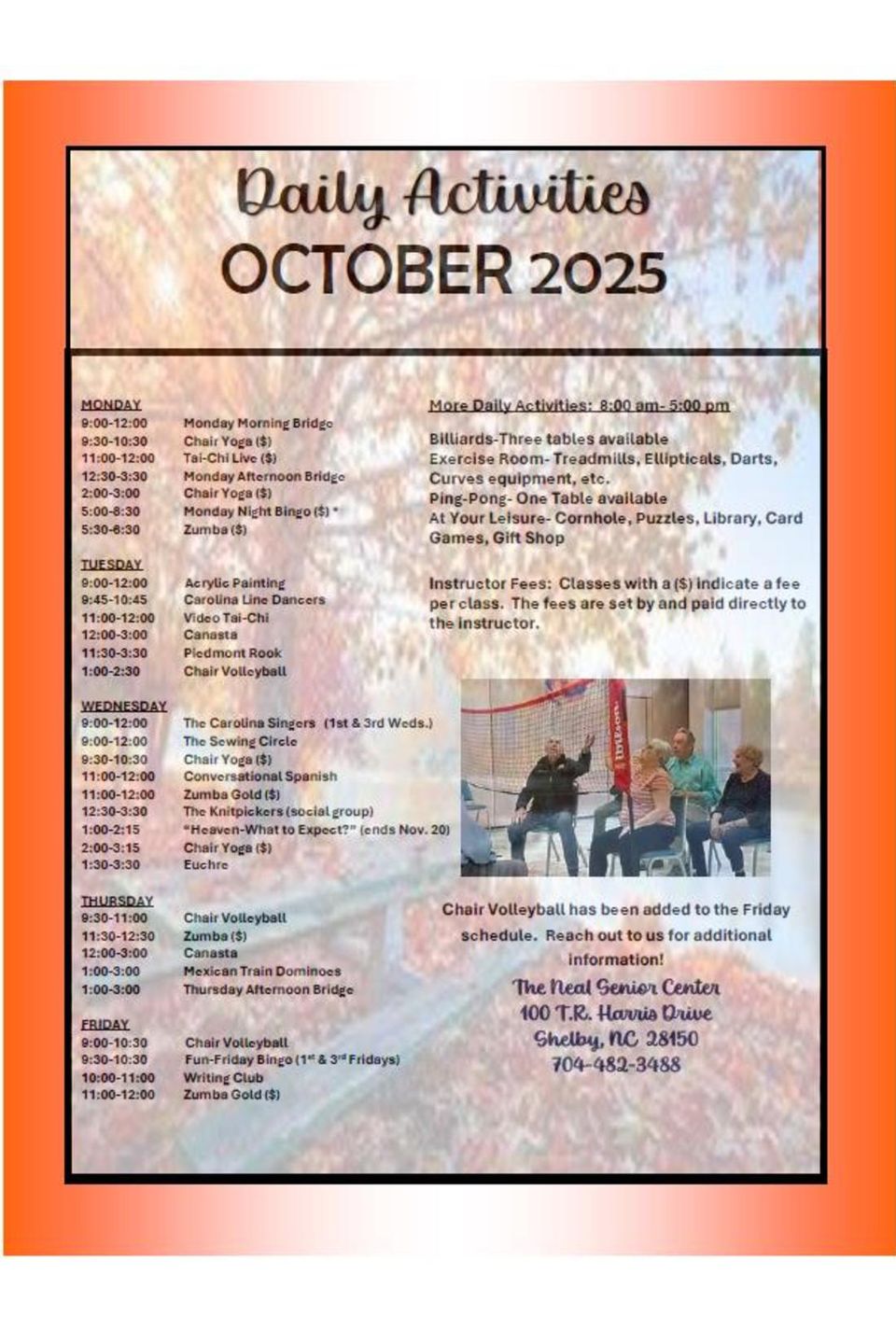 Poster special activities october2025 page 001