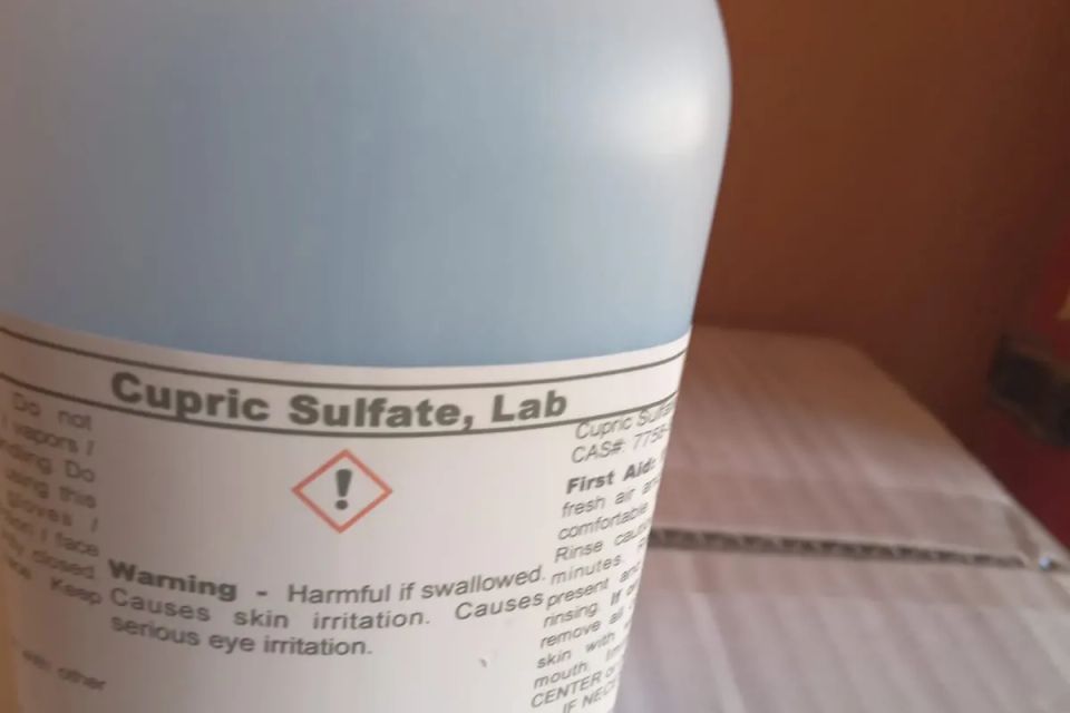Cupric sulphate original