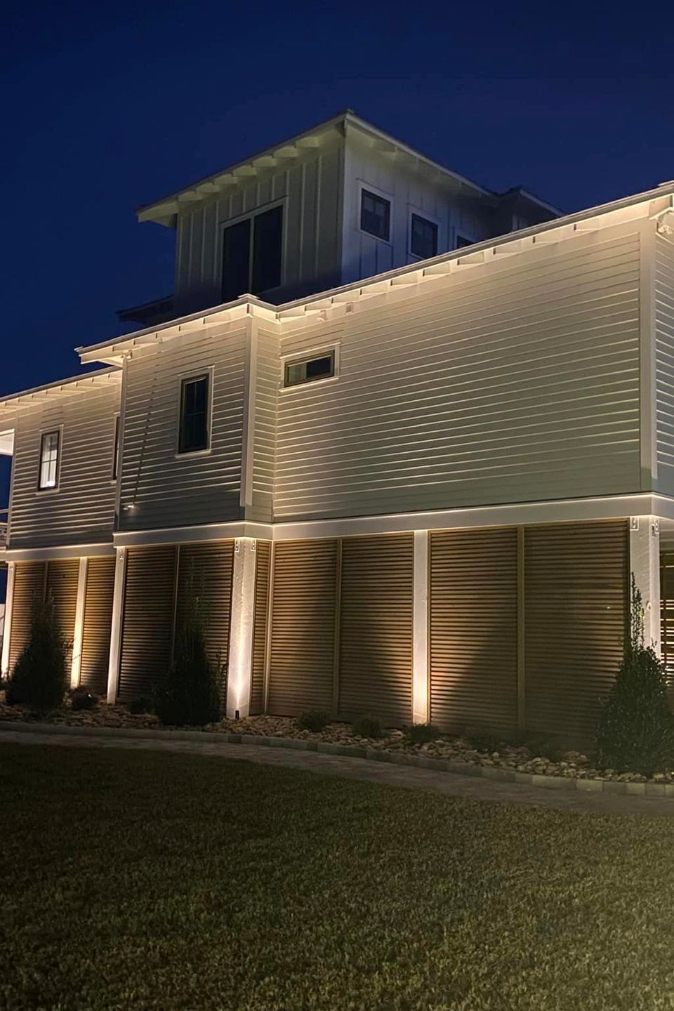 Landscape lighting installation, landscape lighting lenoir county, landscape lighting fulchers lawn and garden