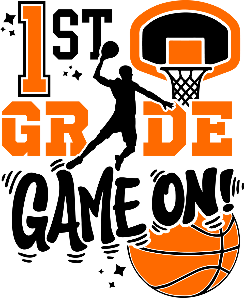 School   1st grade game on basketball