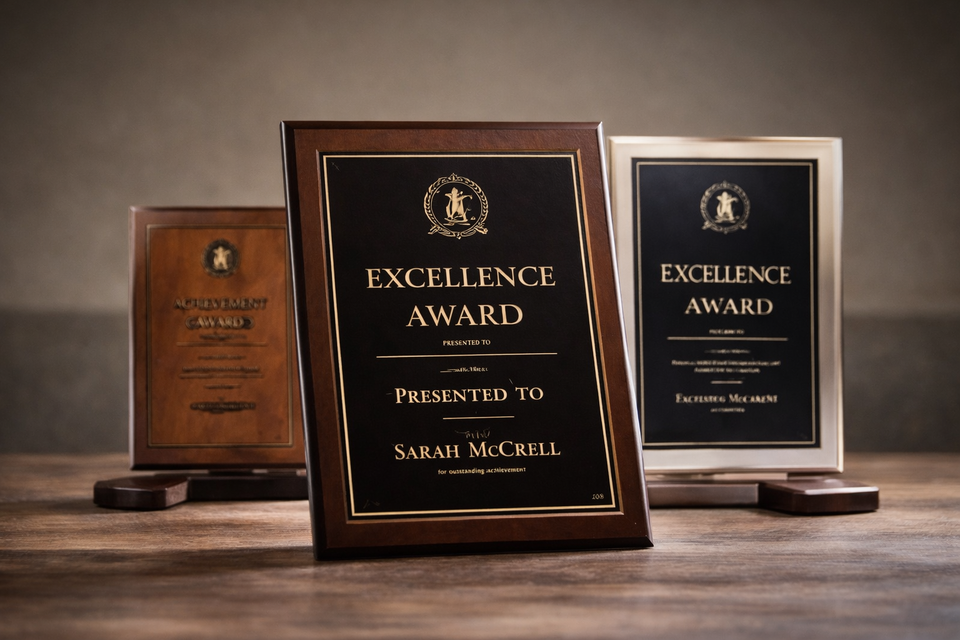Plaque Awards
