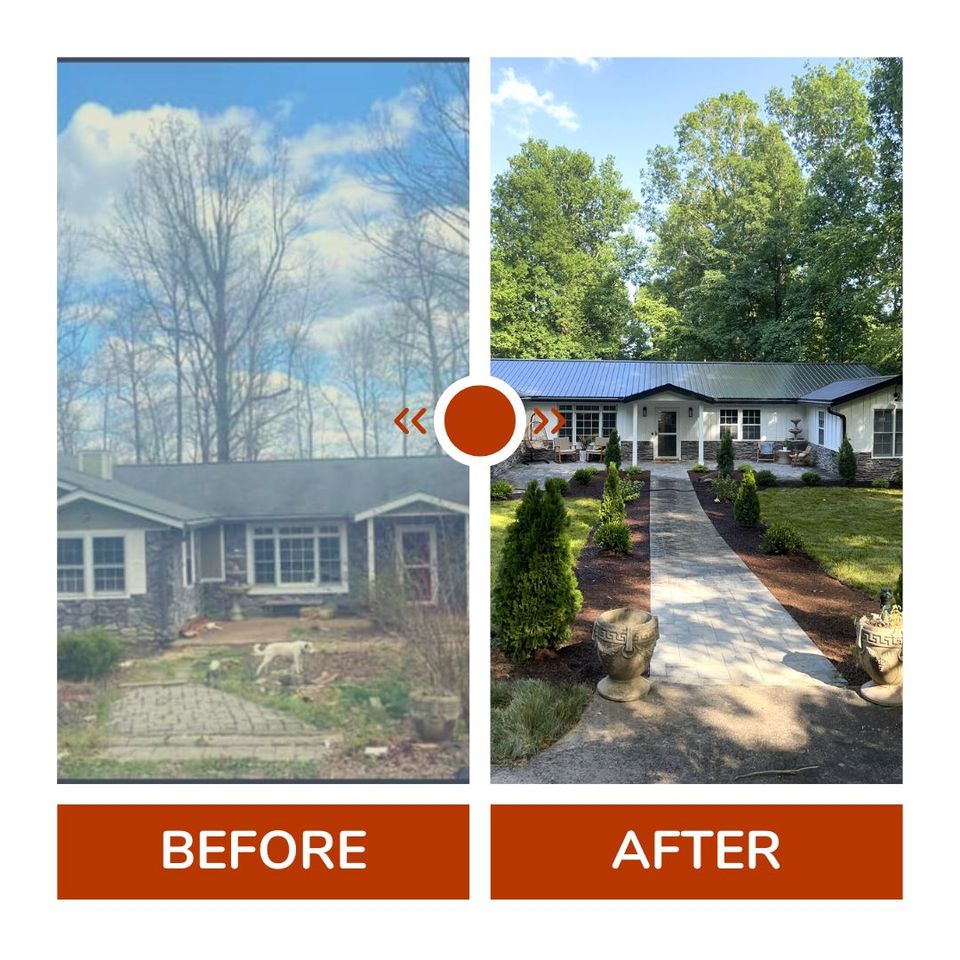 Terracotta modern before after editing photo instagram post