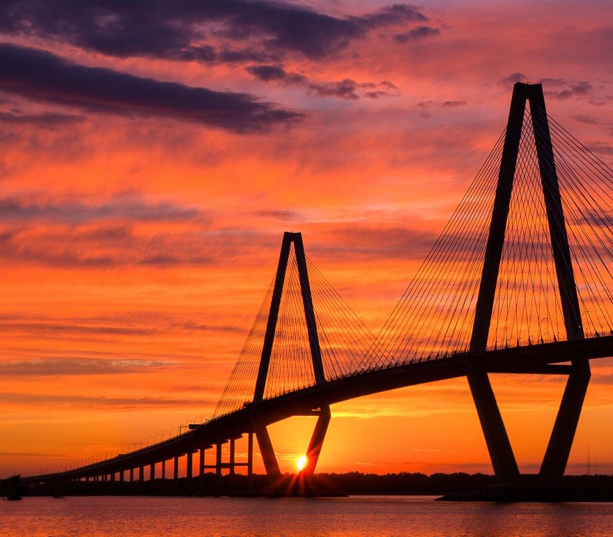 Charleston sunset