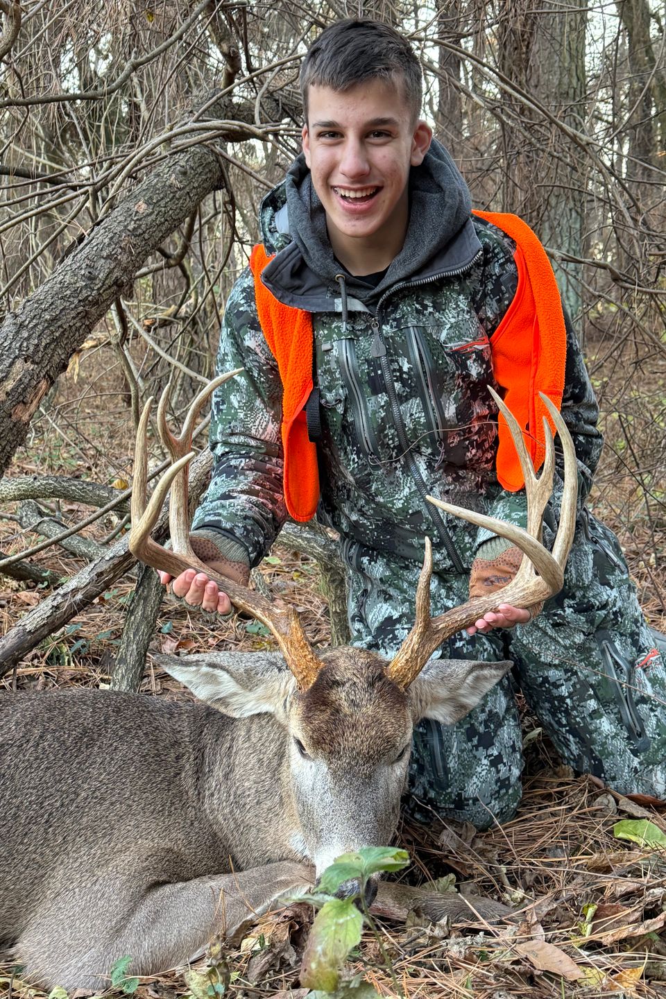 Jack Shelly of Mount Joy, PA,  shot in this 9-point buck in Galena, MD.