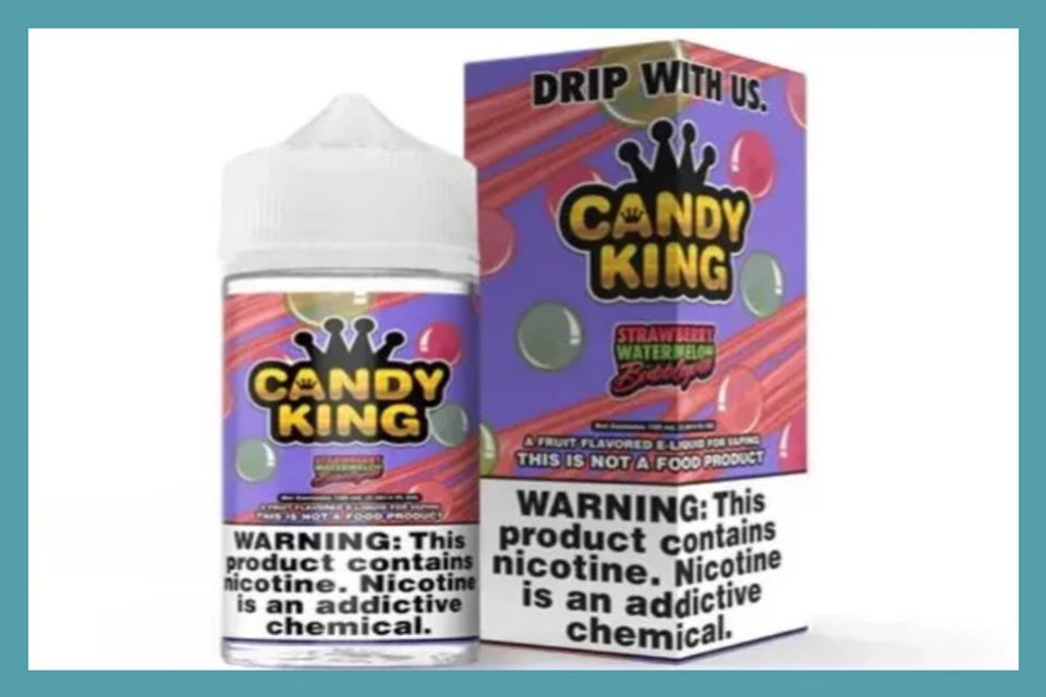 Candy King Strawberry Watermelon Bubblegum E-Liquid