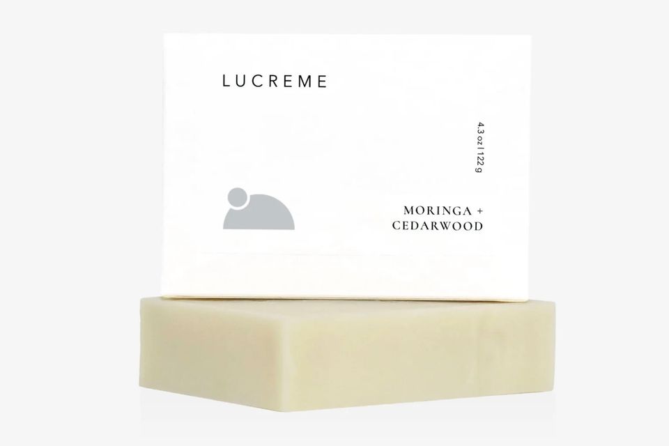 Moringa   cedarwood soap   made with organic moringa extract   vegan friendly