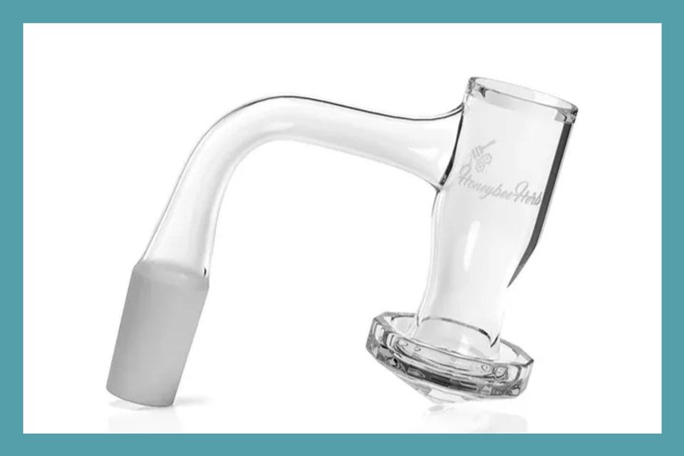 HoneyBee Herb Black Series 14M HoneySuckle Diamond Sundial banger