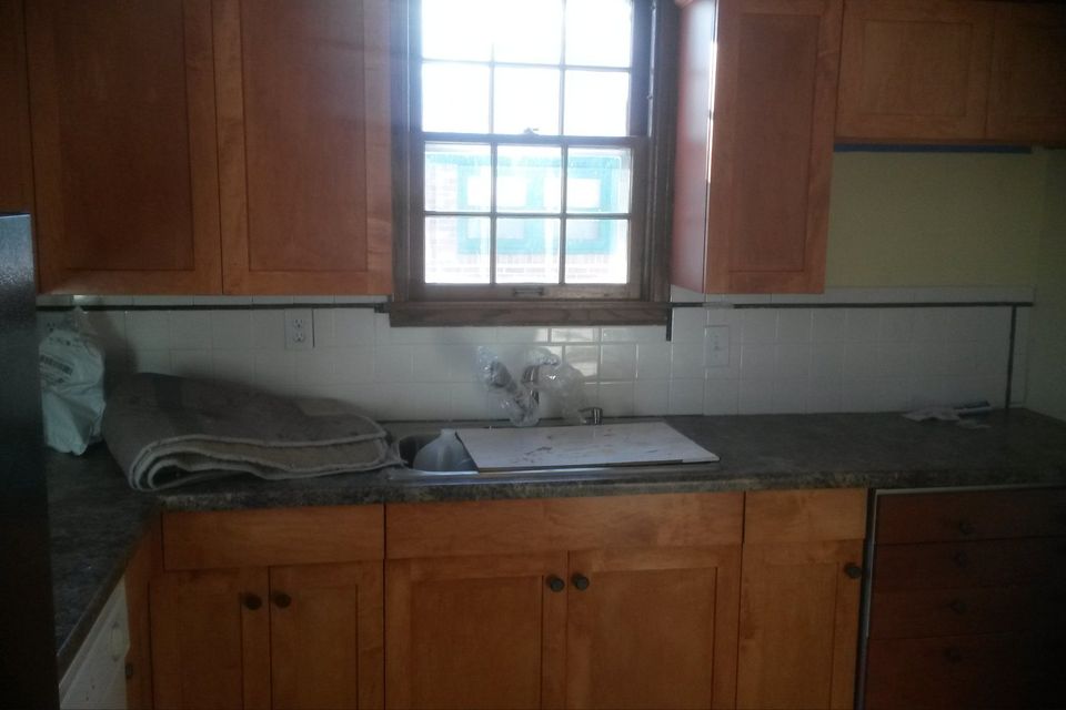 Kitchen re face orange 1