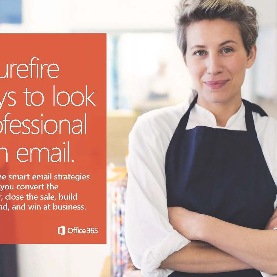Look professional with your email page 0120161212 25029 iyr7o4