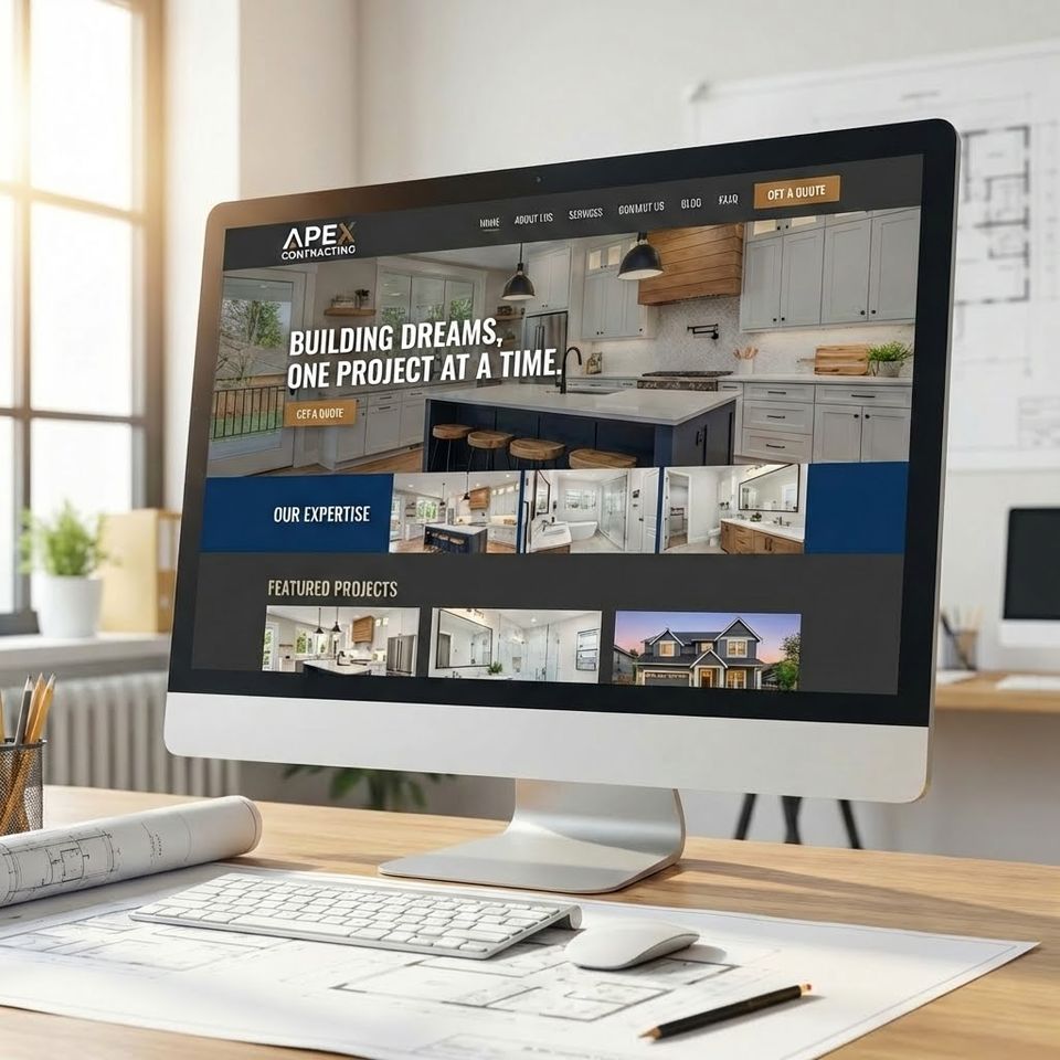 Contractors look professional online