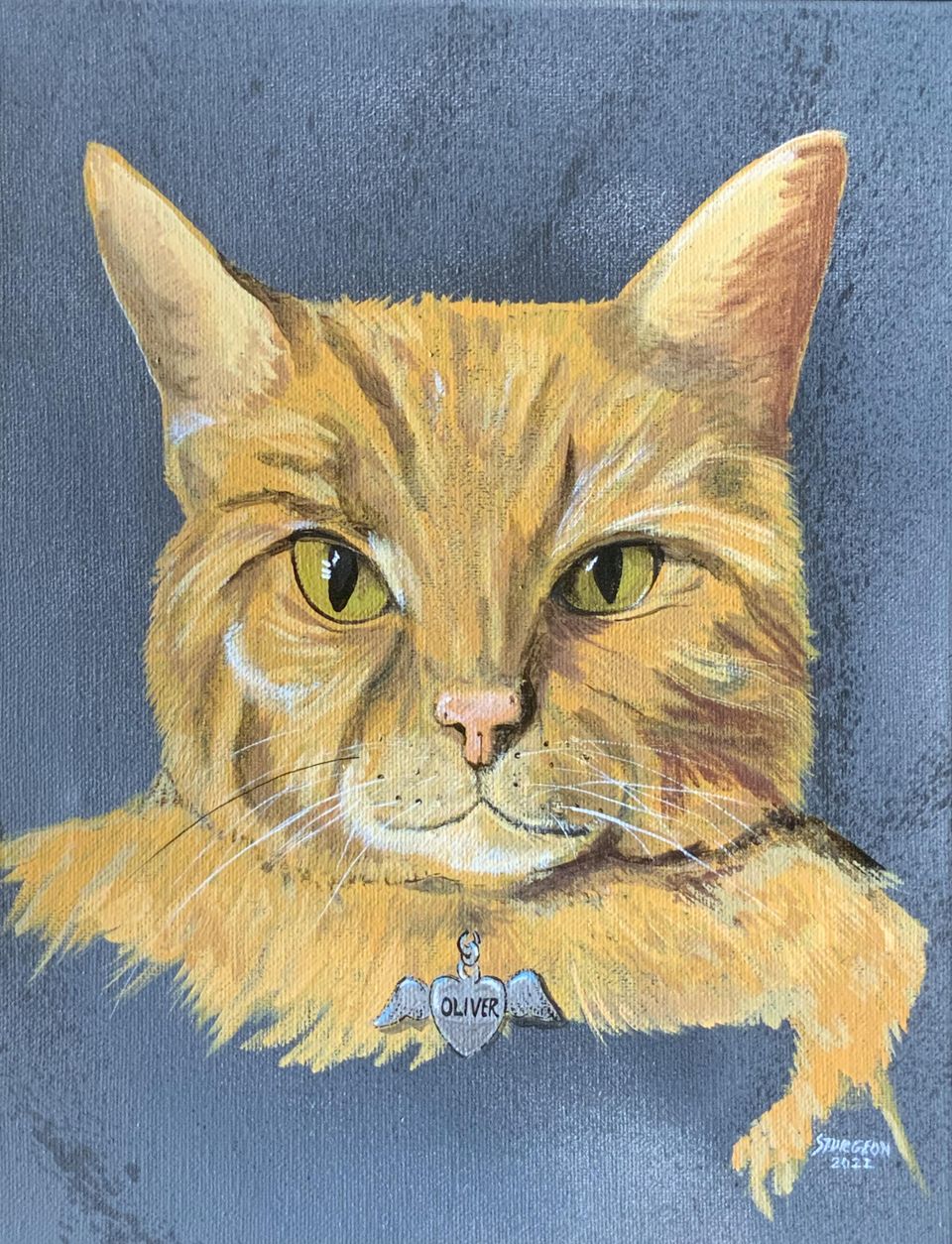 Hand-painted portrait art collection by Skeeter's Grafix.