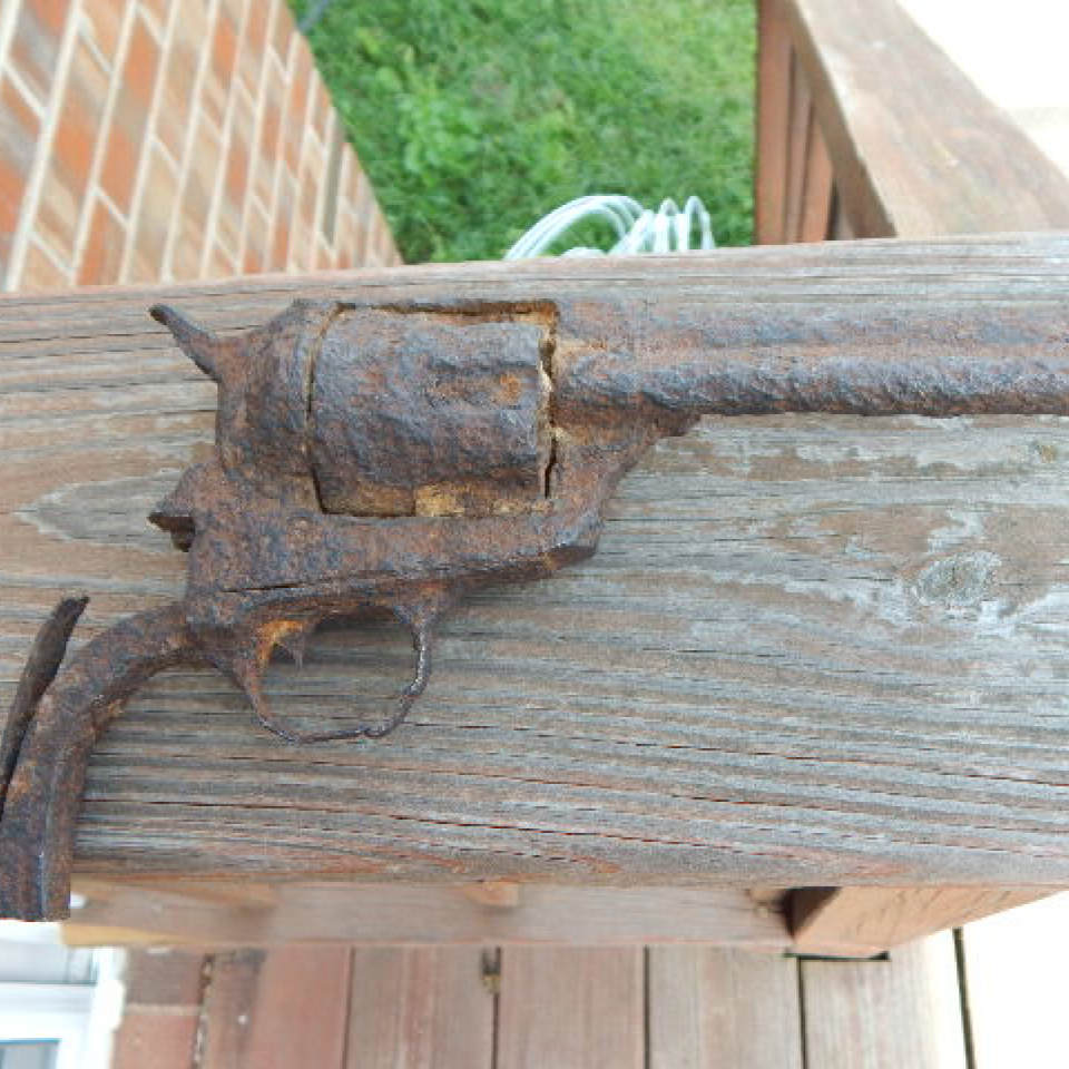 Dug  old west  colt saa  black powder revolver  loaded files420170912 15827 nu99k1