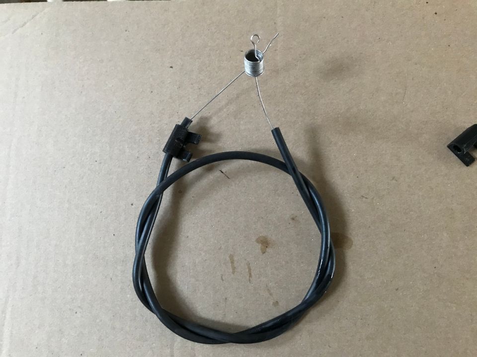 69 70 bowden tube + cable + clamp