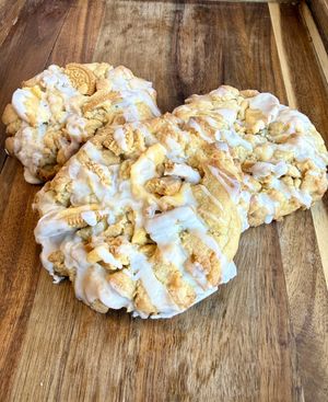 Three lemon cookies from Bella Boo Ice Cream and Snowball Shop.