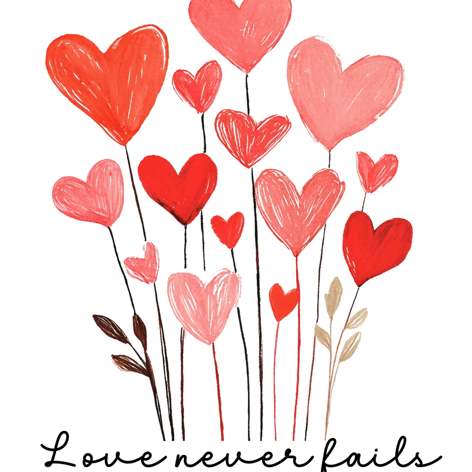 Val   0092 seasons   valentines day love never fails blk 2