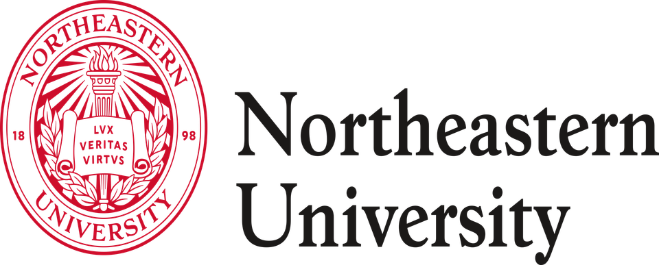 Northeastern university logo full