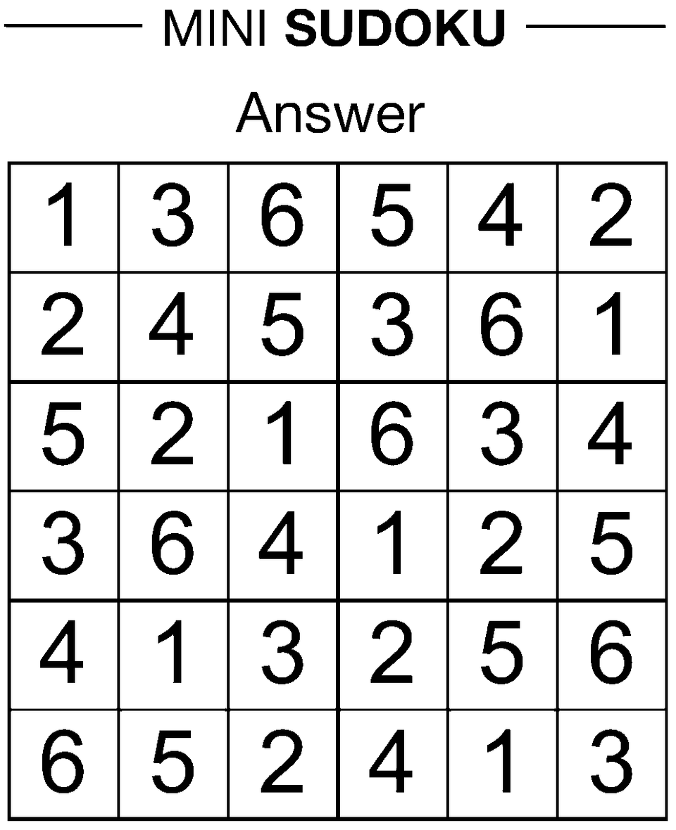 Weeklyminisudoku ans20250602