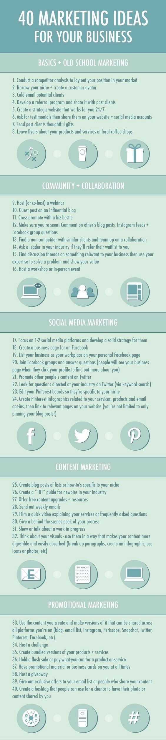 40 marketing ideas for your business20171004 27506 19r7z9x