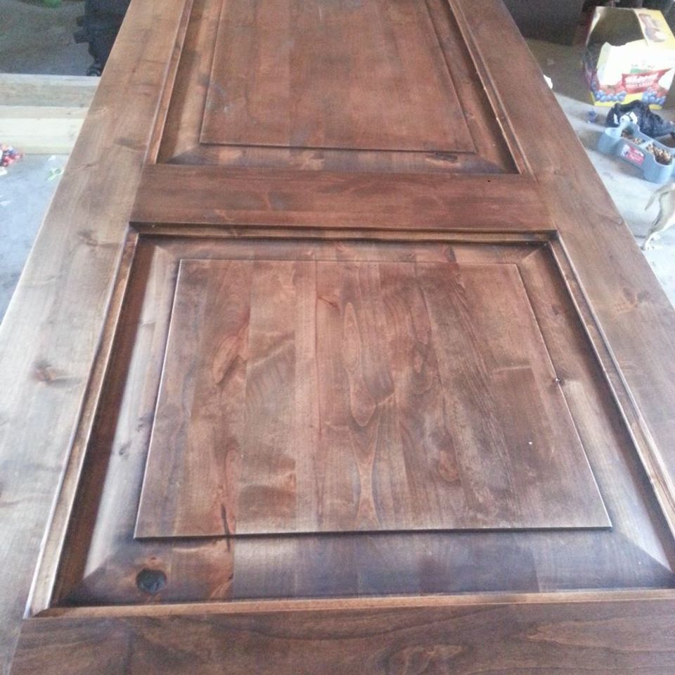Refinishing old doors in boise