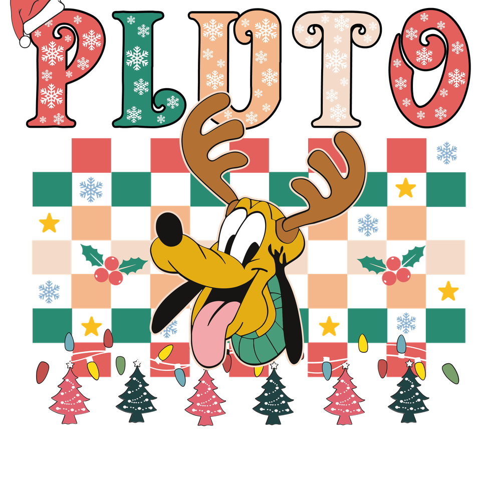 Seasons   christmas disney pluto 2